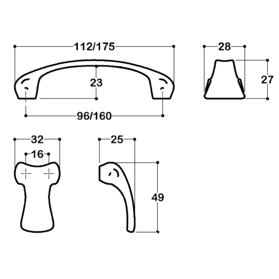 4380 Modern Kulp 16 Mm Altın  Renk