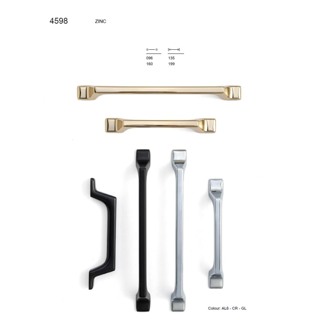 4598 Modern Kulp Siyah Renk