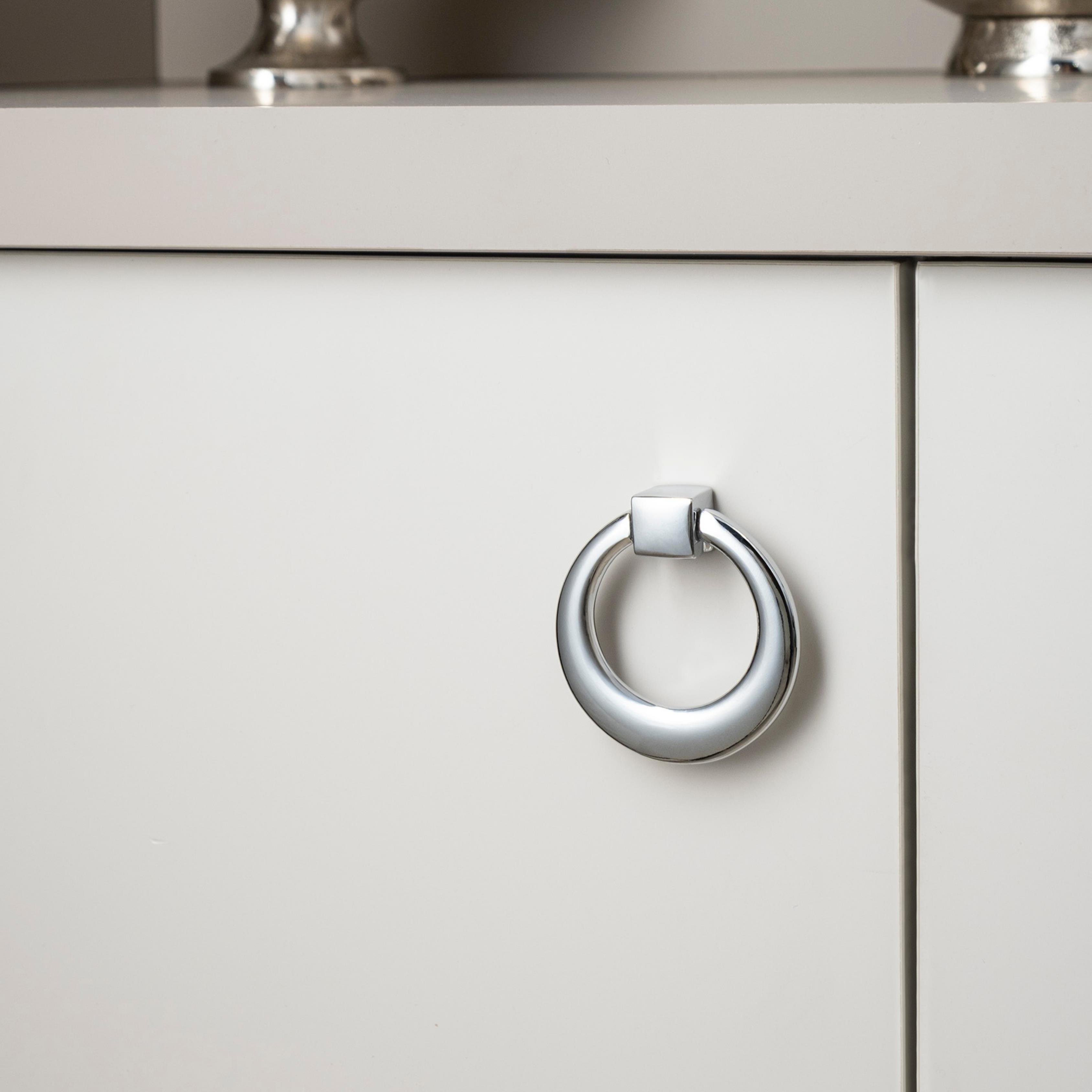 4625 Sallantılı Kulp Altın Renk Çap 60 Mm 