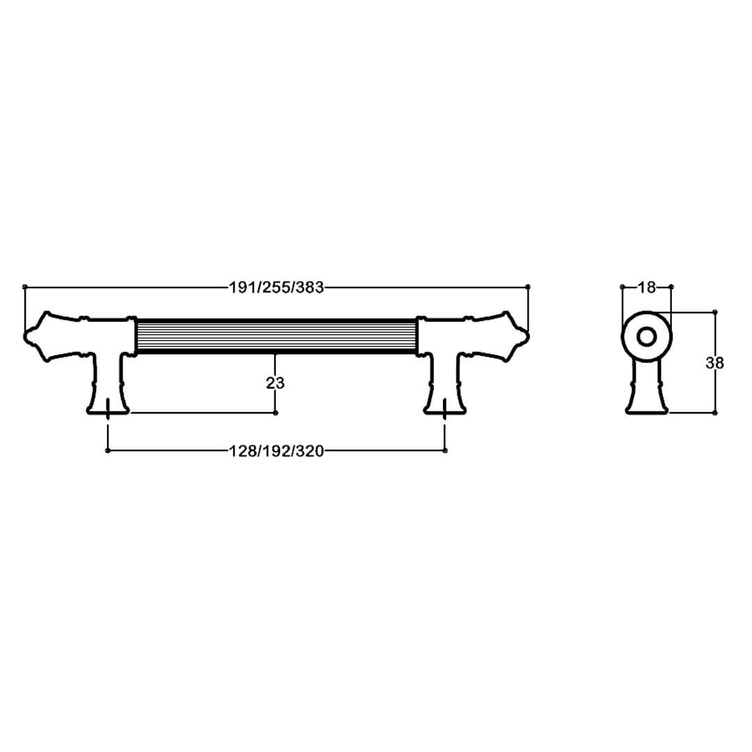 4675 Klasik Kulp Antik Renk