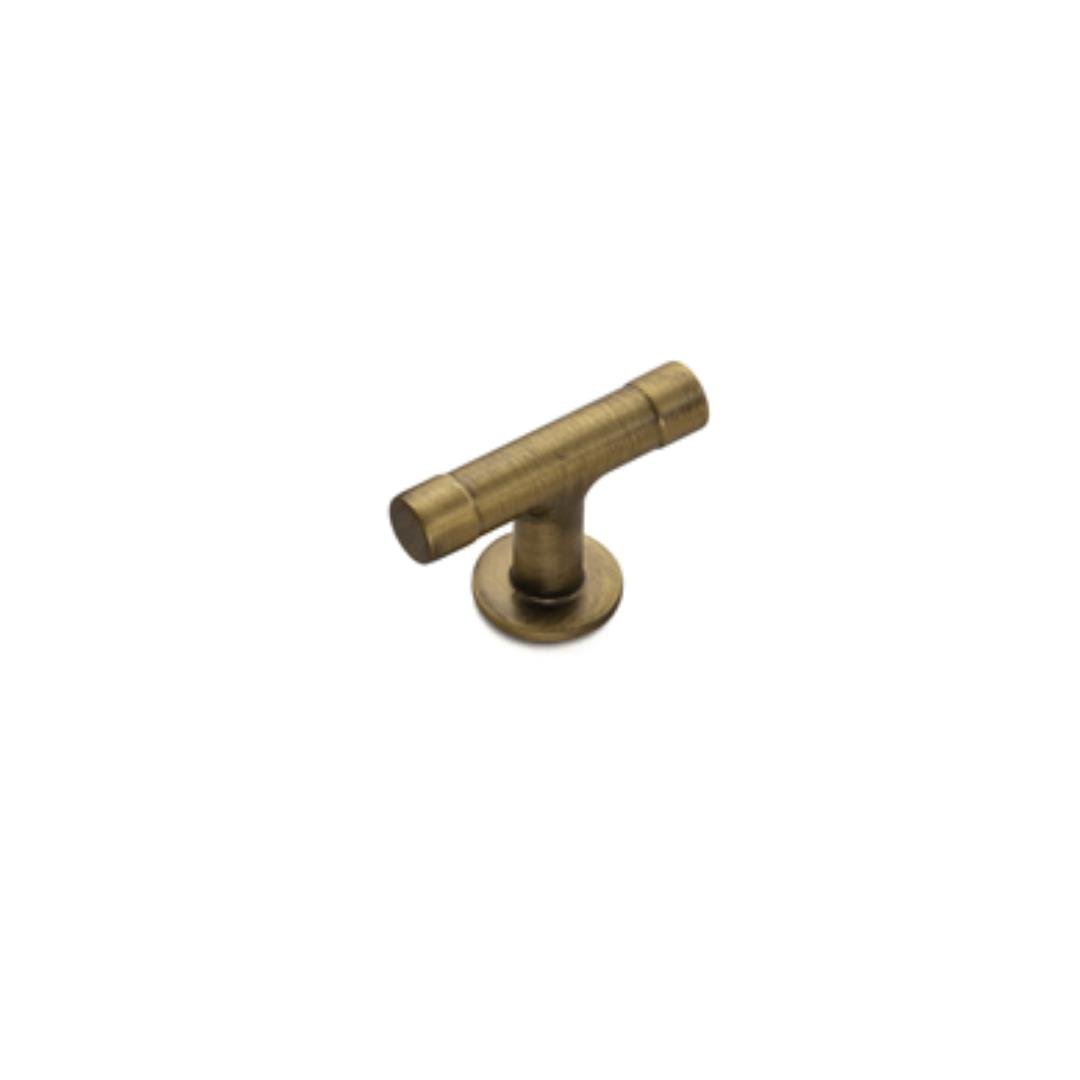 4710 Tek Delikli T Kulp Antik Renk Çap 55 mm