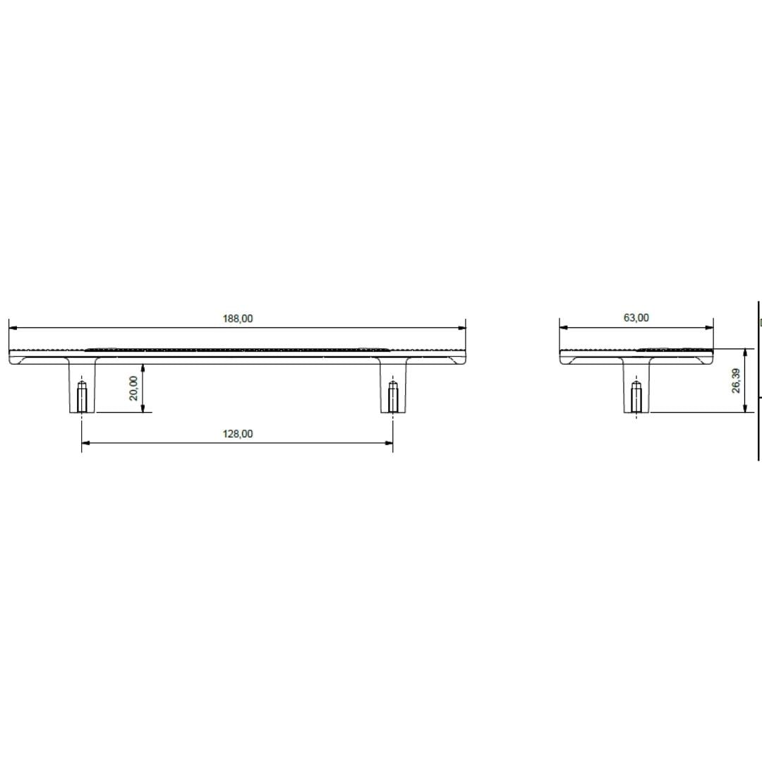 4844 Harmonique Kulp Nikel Saten Mat Renk