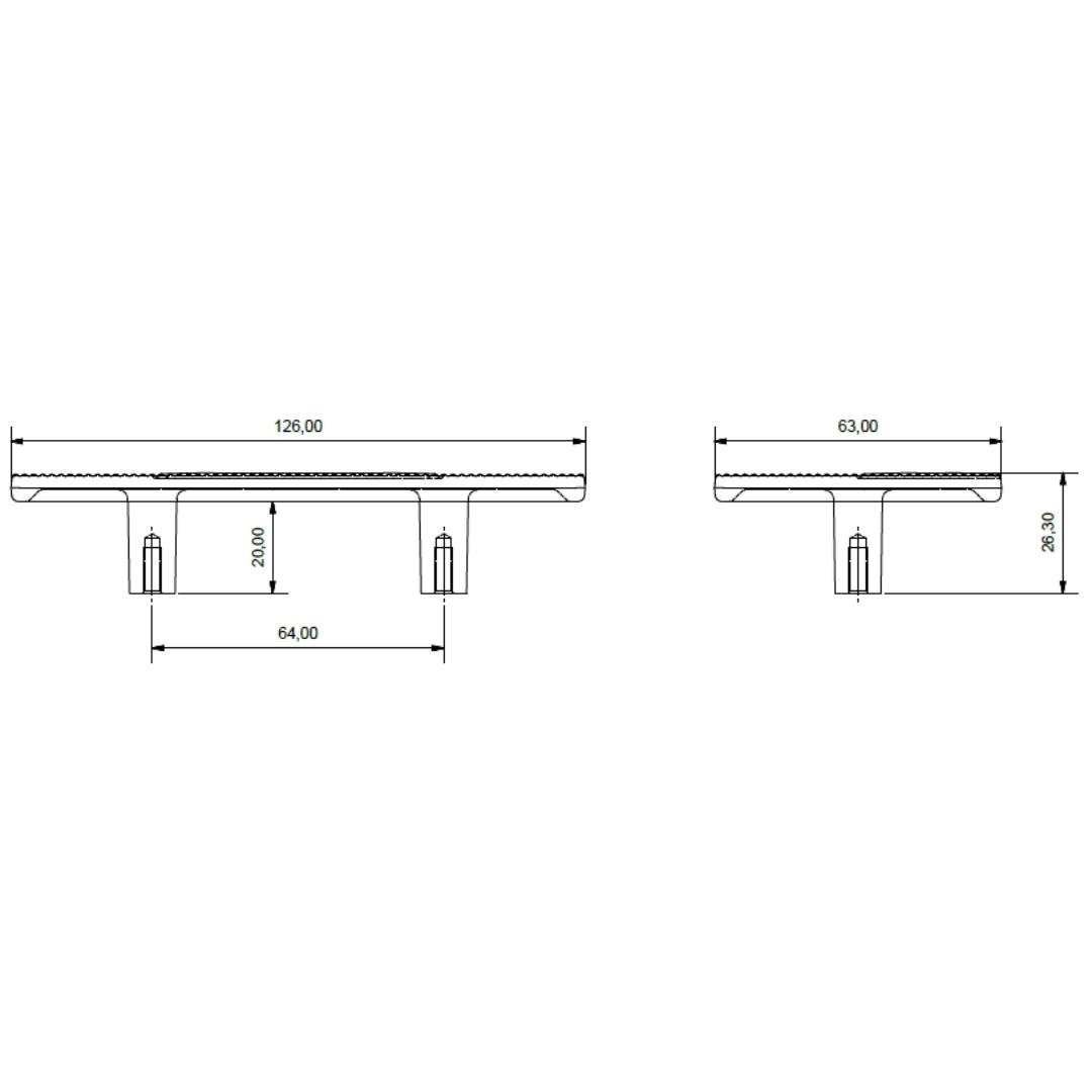 4844 Harmonique Kulp Nikel Saten Mat Renk