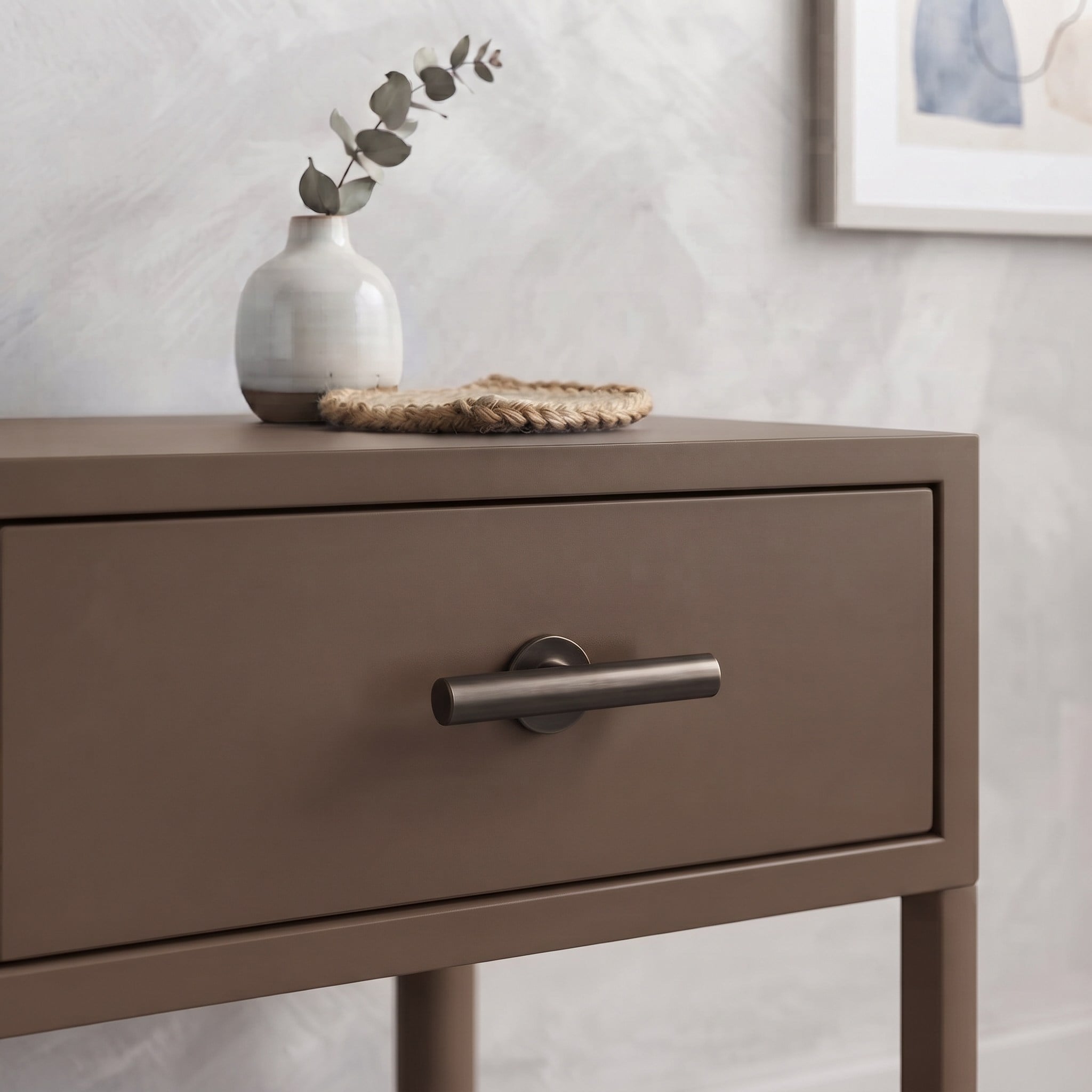 4871 Çift Delikli Kulp Koyu Bronz Renk