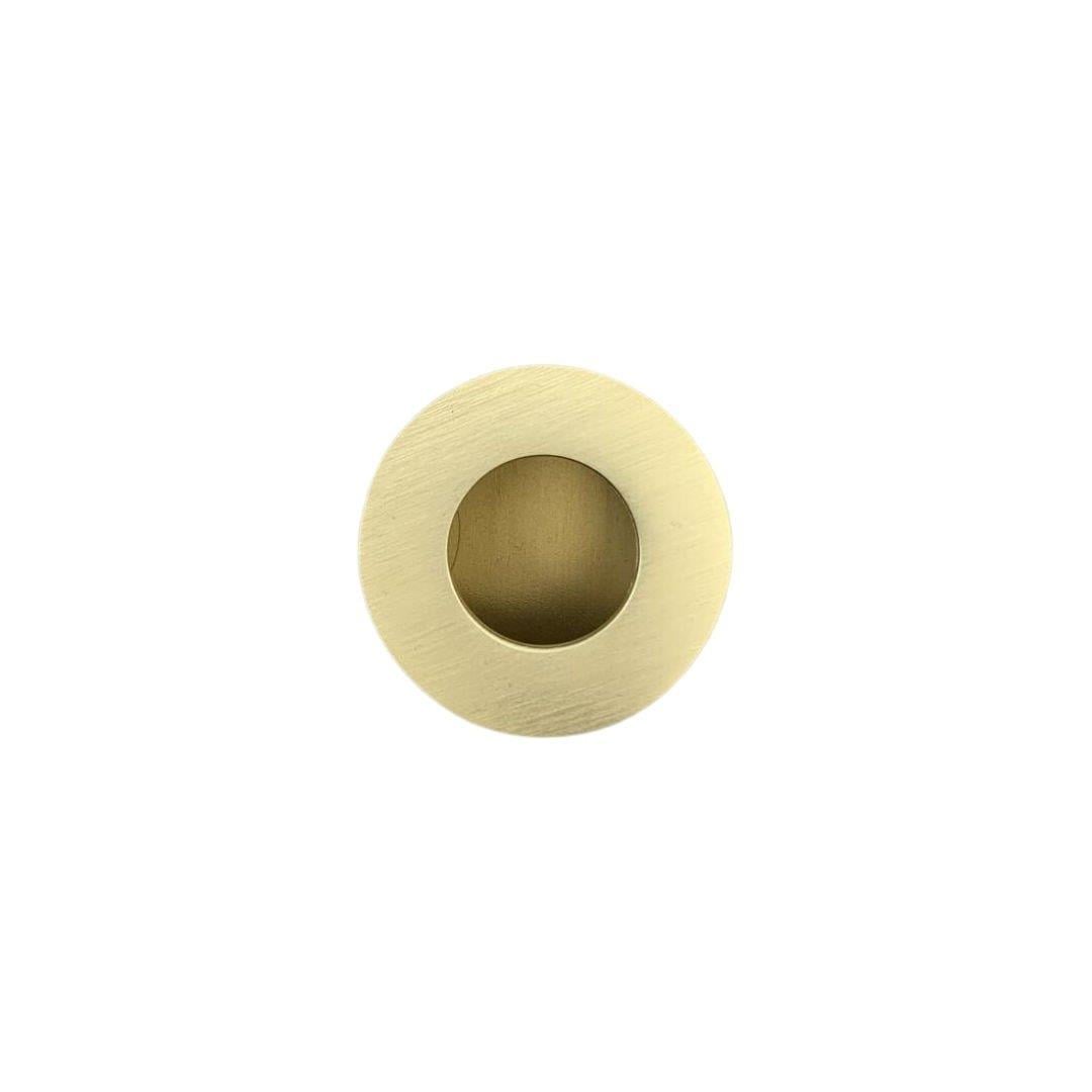 7480 MAT ALTIN RENKLİ GÖMME KULP 16 MM