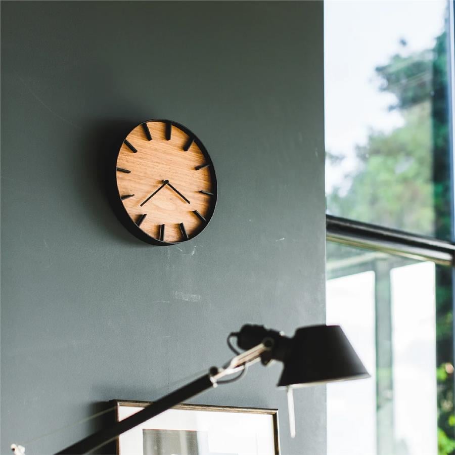 Ahşap/Siyah Duvar Saati