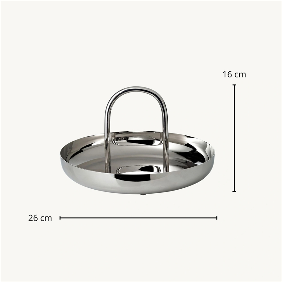 Apus Parlak Cilalı Paslanmaz Çelik Kase Ø 26 cm 