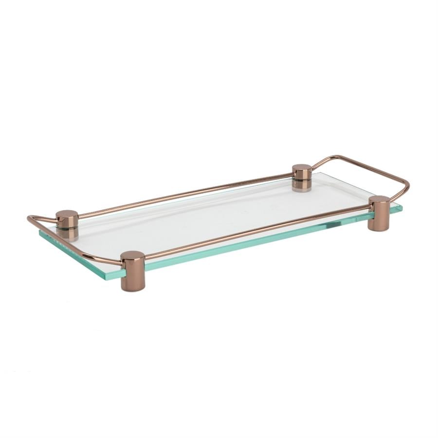 Banyo Tepsisi Cam/Rose Rengi 36x125x312 mm