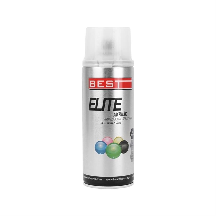Best Elite Akrilik Sprey Boya Ral 7016 Antrasit Mat Gri 400 Ml