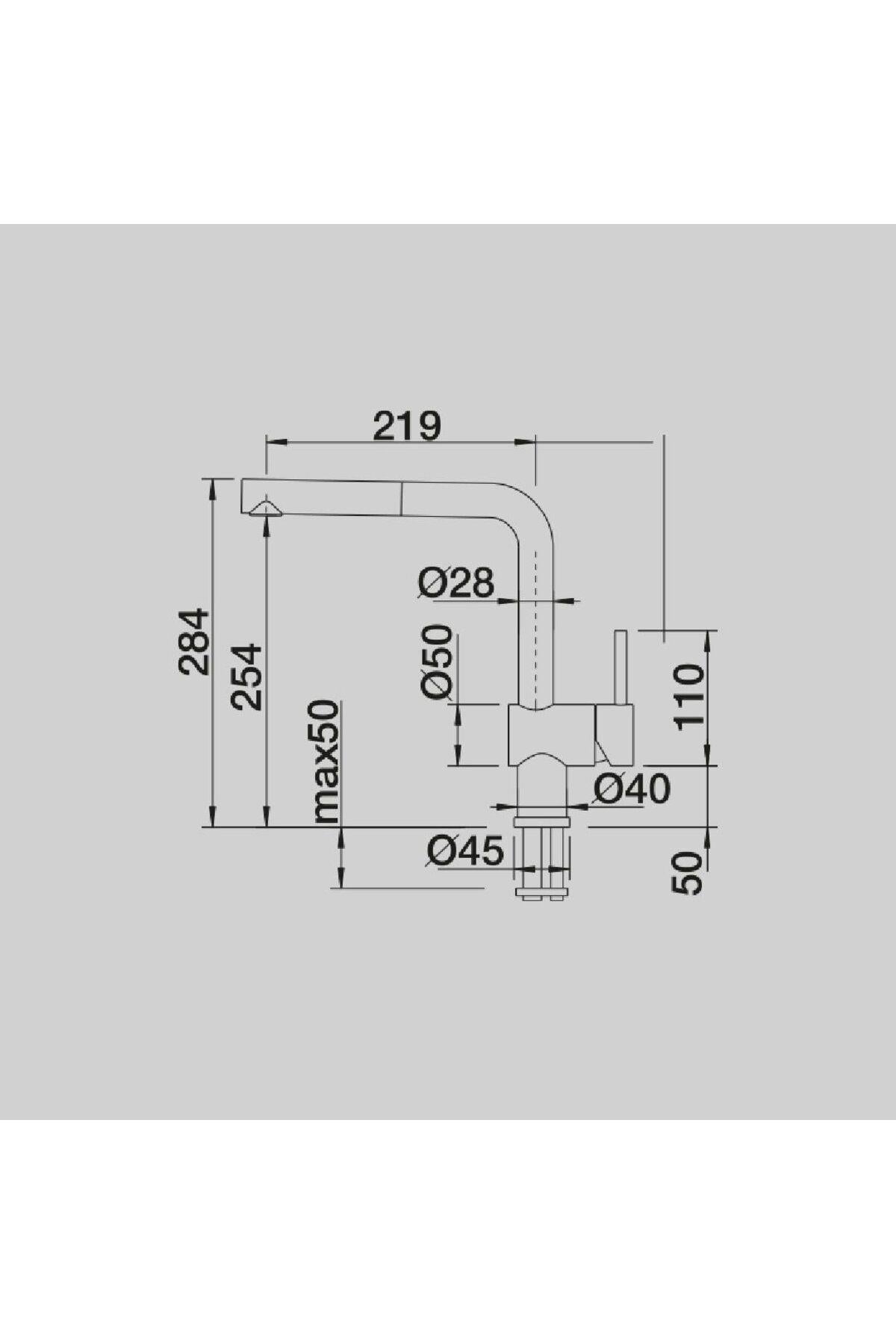 BLANCO LUNIS-S ANTRASİT BATARYA