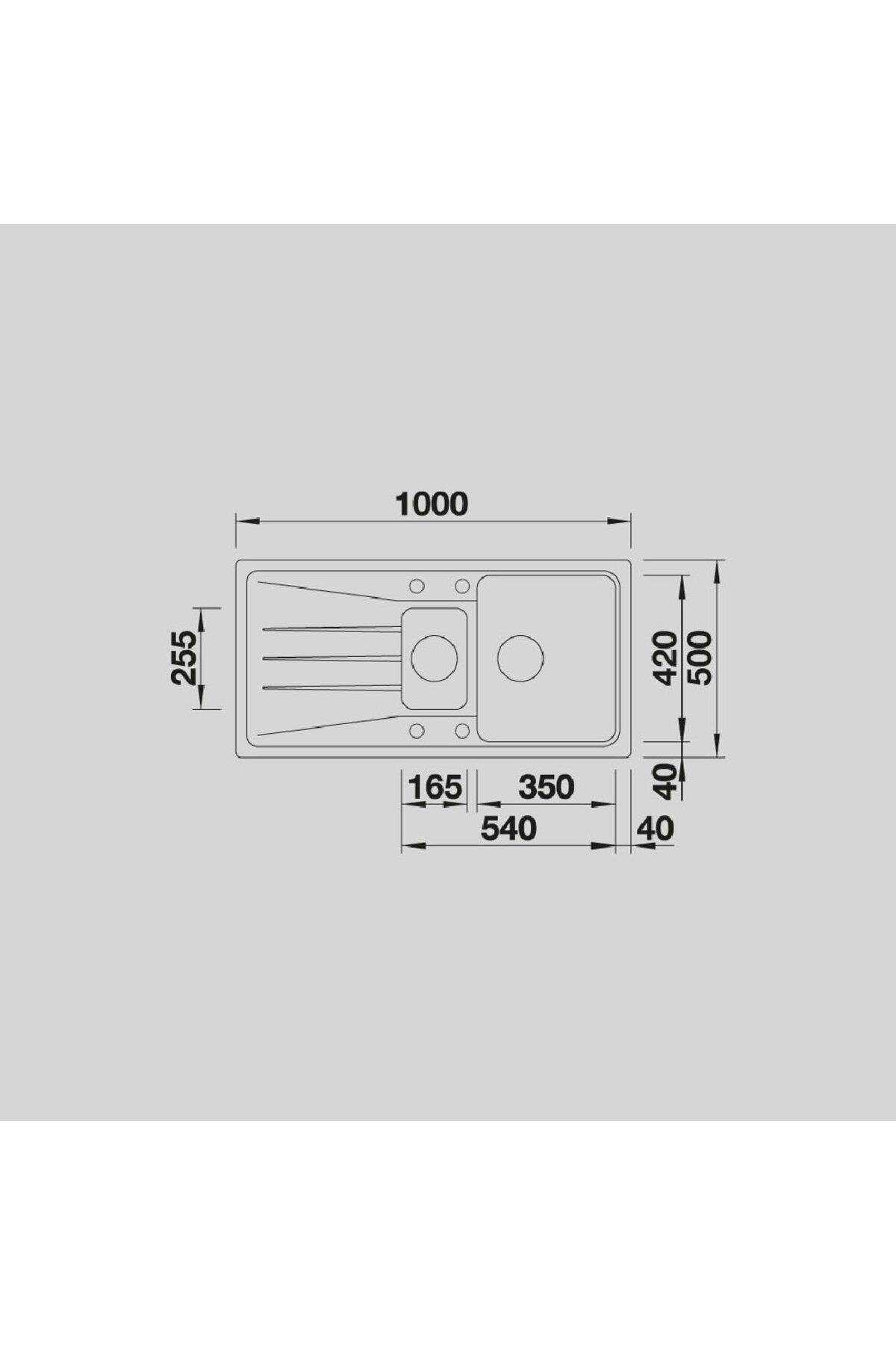 BLANCO SONA 6 S SILGRANIT™ EVİYE