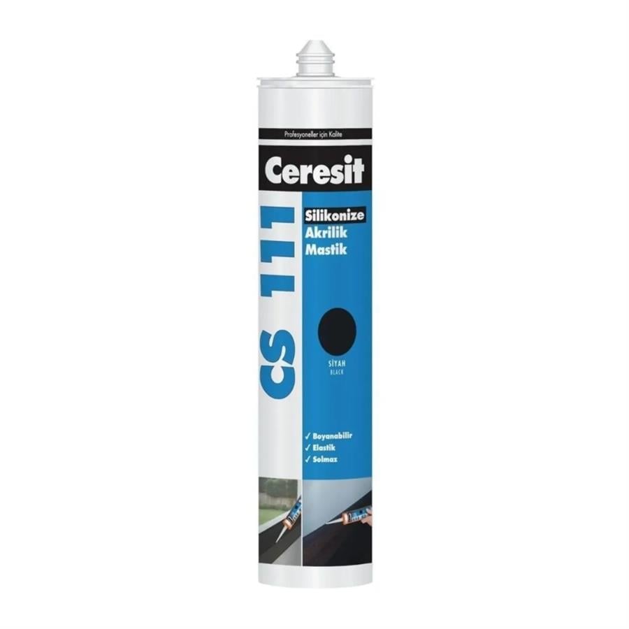 Ceresit Cs 111 Akrilik Mastik Siyah 280 Ml
