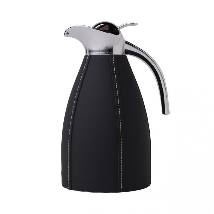 Çift Cidarlı Termos Siyah (1,5 L)