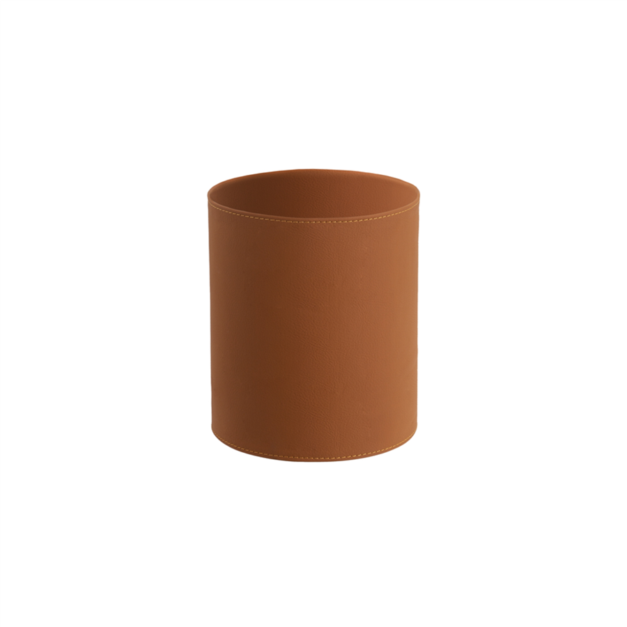 Çöp Kovası Derisi Terracotta