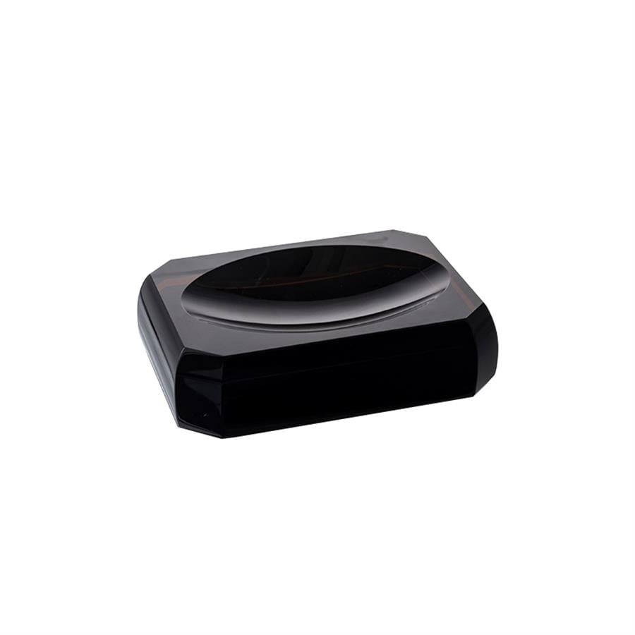 Cyrstal Bath Accessory Soap Dish Brown