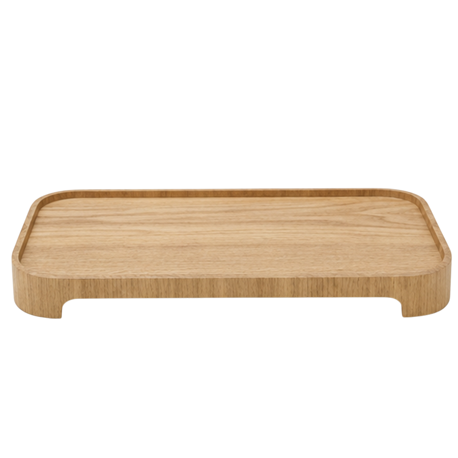 Doğal Söğüt Ağacı Sunum Tahtası - Medium - 35 x 21 cm