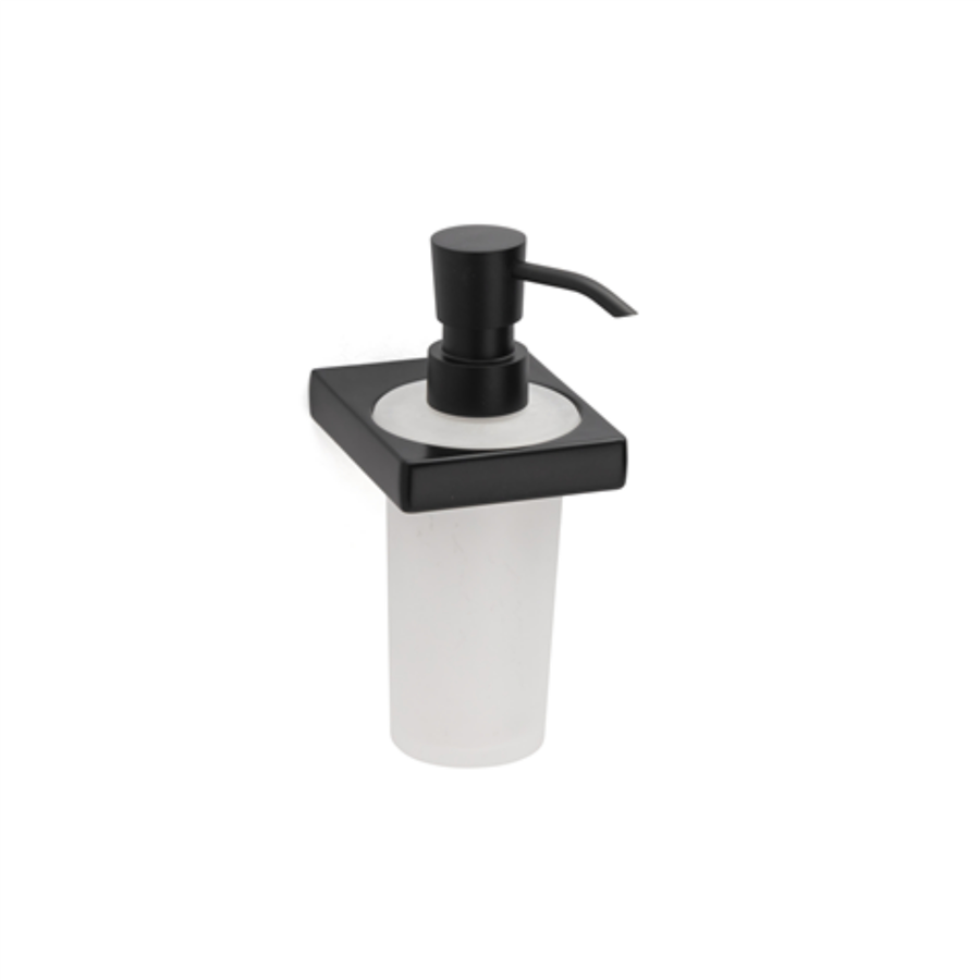 Flat Duvara Montajlı Sıvı Sabunluk Siyah 250 ml