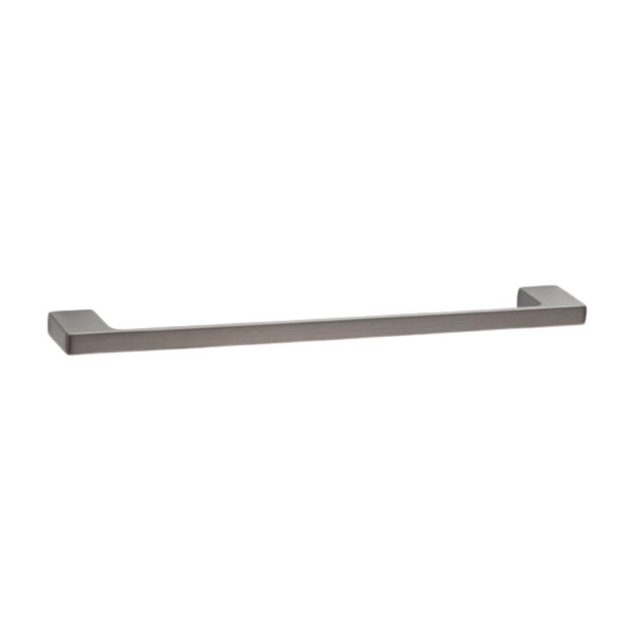 Flat Duvara Montajlı Uzun Havluluk Füme Saten 32 cm