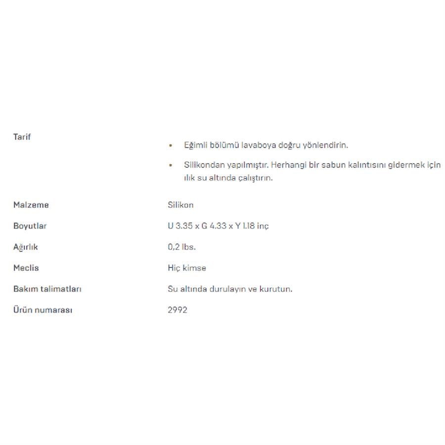 Float Silikon Sabunluk