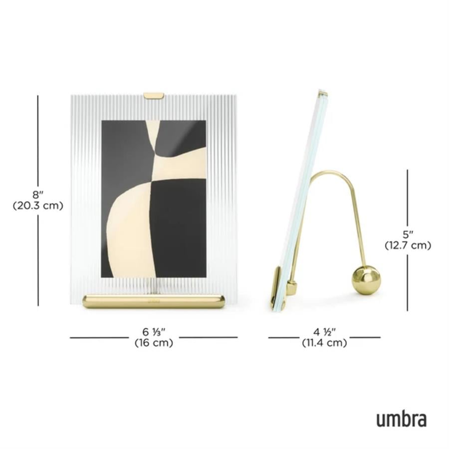 Flute Resim Çerçevesi Pirinç Renk 4x6 (10-15 cm)