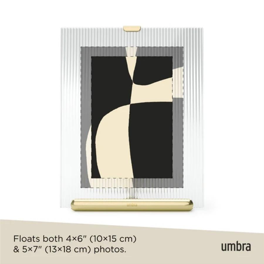 Flute Resim Çerçevesi Pirinç Renk 4x6 (10-15 cm)