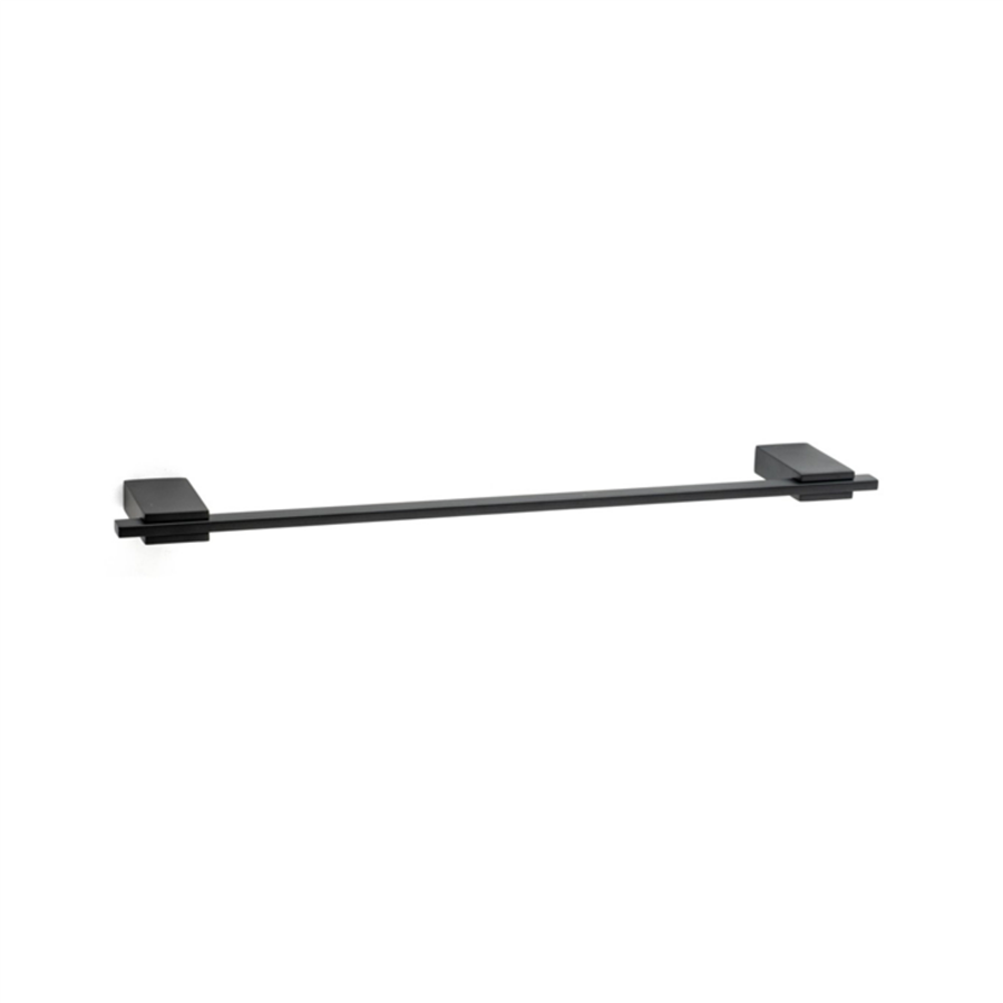 Forma Duvara Montajlı Uzun Havluluk Siyah 45 cm
