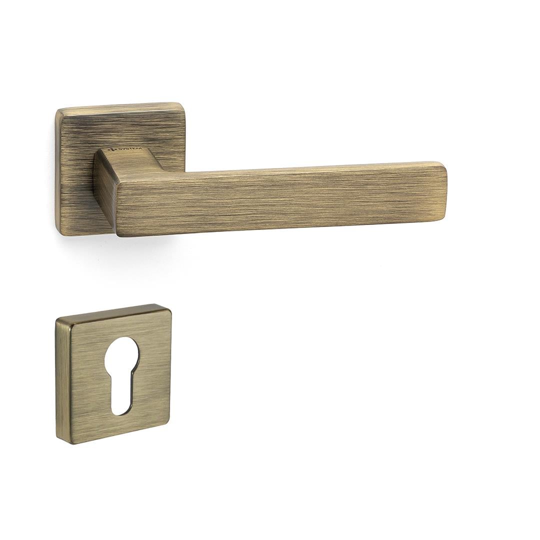 Fosil Kapı Kolu Antik Renk