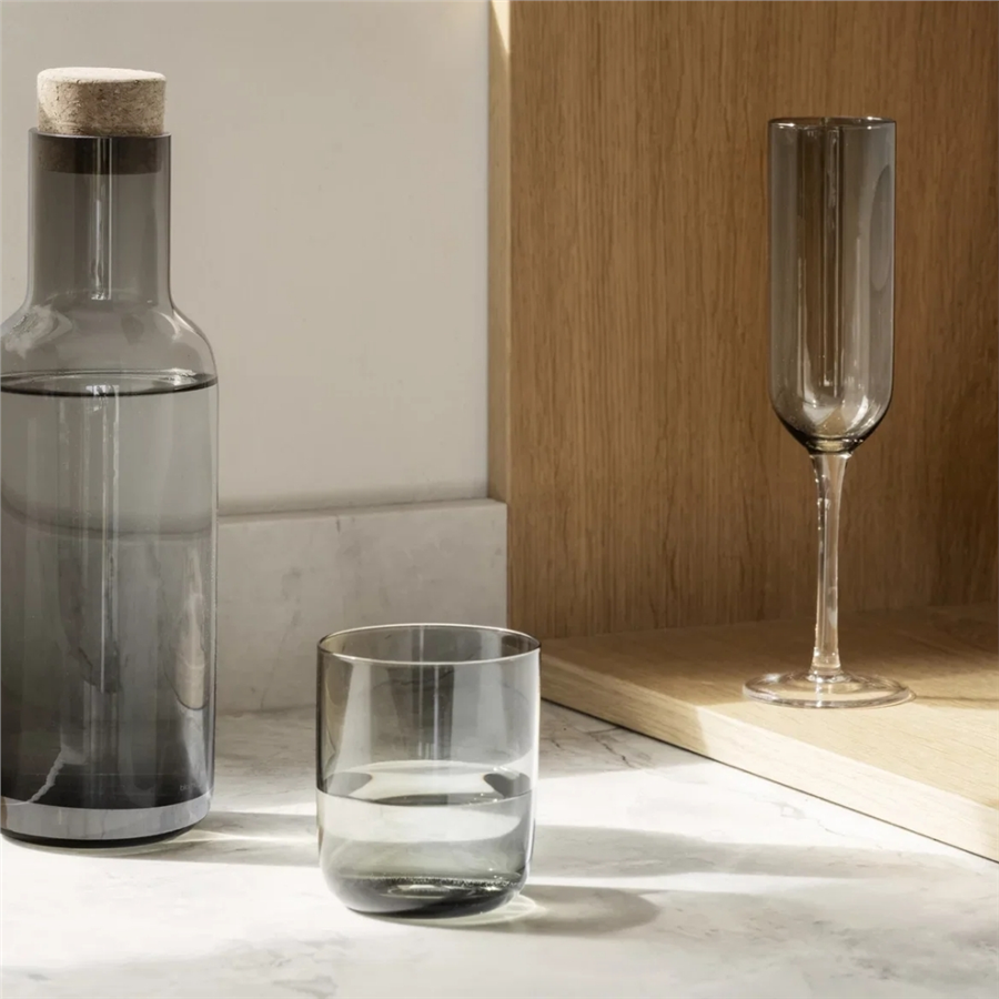 FUUMI 4'lü Bardak Seti Füme Renk 340 ml