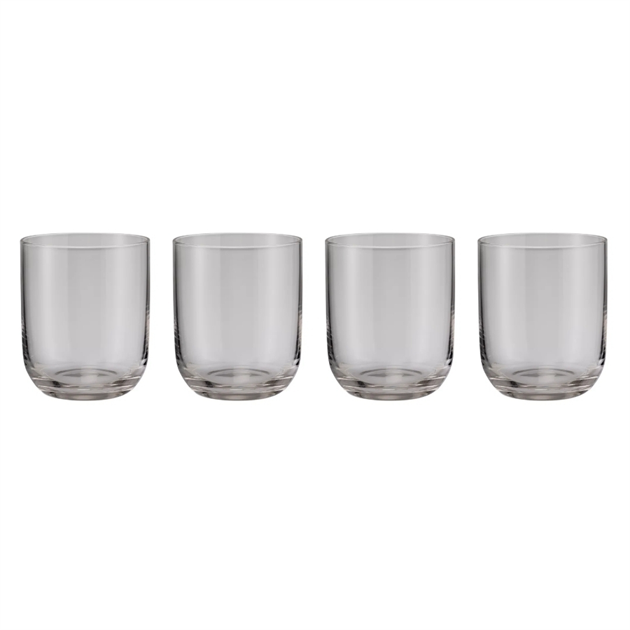 FUUMI 4'lü Bardak Seti Füme Renk 340 ml