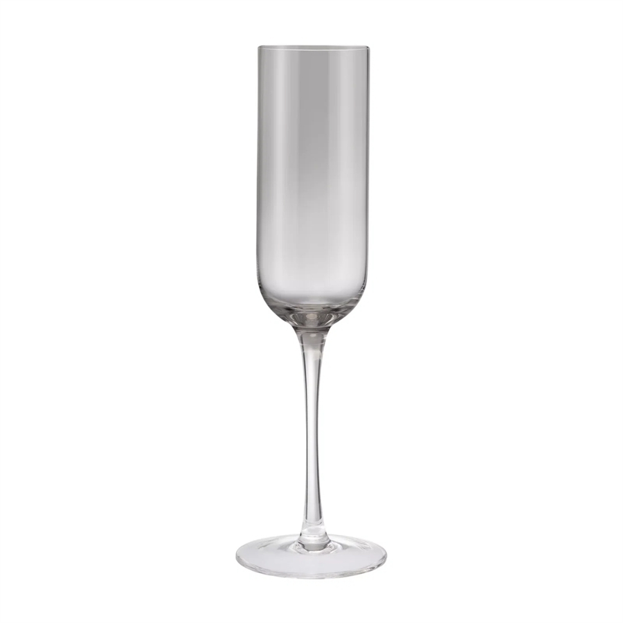 FUUMI 4'lü Şampanya Kadehi Seti Füme Renk - 220 ml