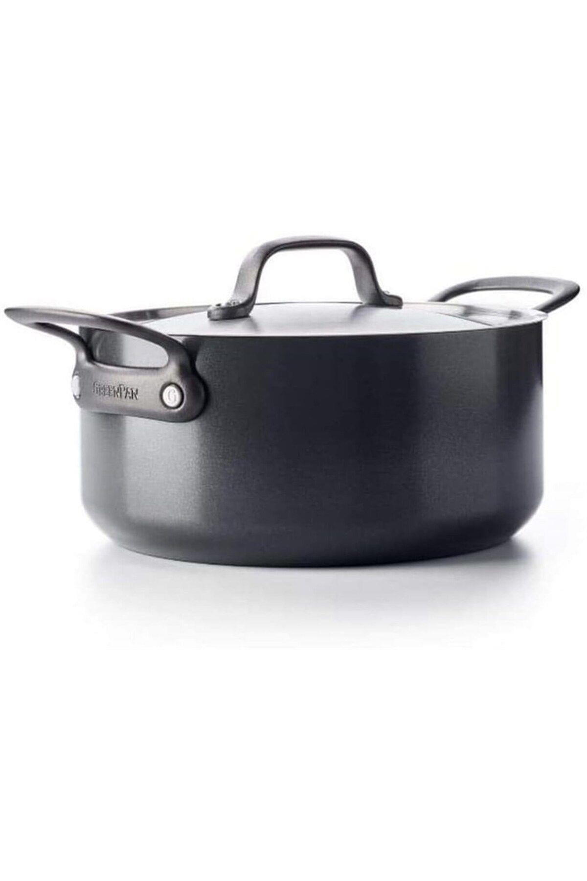 GREENPAN THERMOLON TENCERE CRAFT 24 CM DERİN TENCERE 4,9 LT