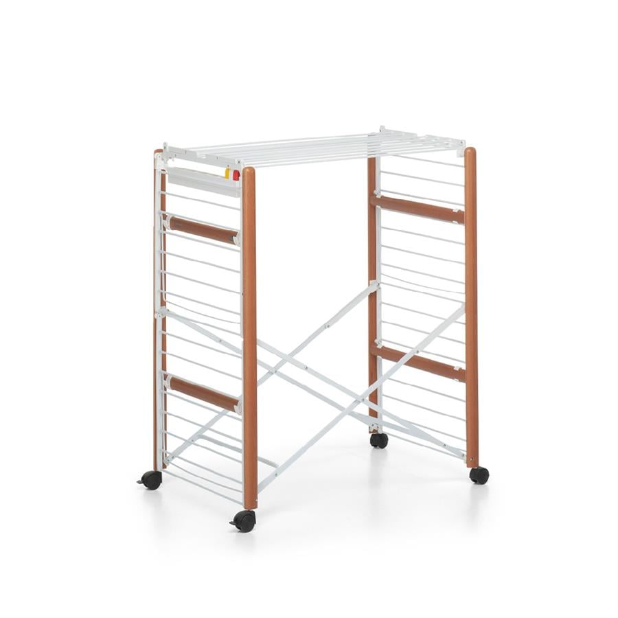 Gulliver 4.0 Çamaşır Kurutma Askısı  Ceviz/Beyaz Renk