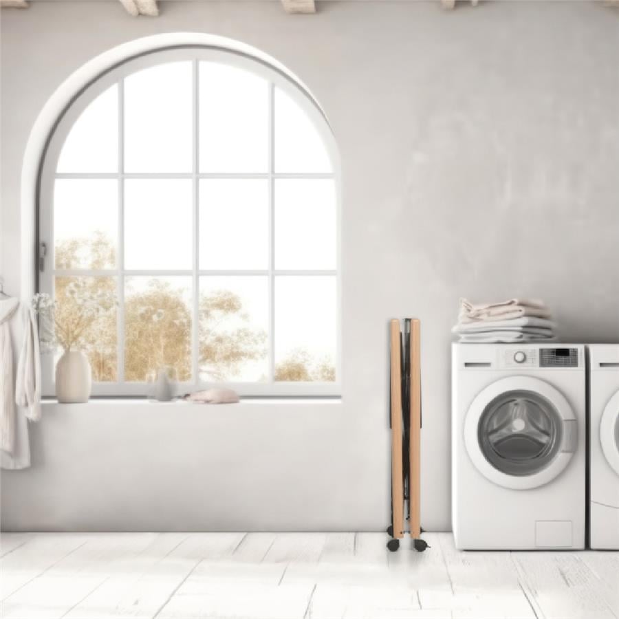 Gulliver 4.0 Çamaşır Kurutma Askısı  Ceviz/Beyaz Renk