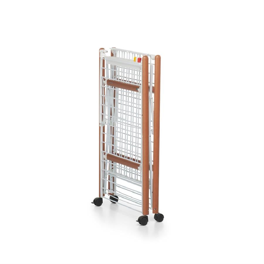 Gulliver 4.0 Çamaşır Kurutma Askısı  Ceviz/Beyaz Renk