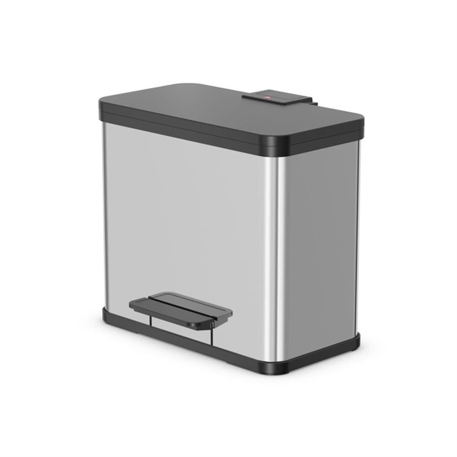 Hailo  3X9 Lt Paslanmaz Çelik Çöp Kovası