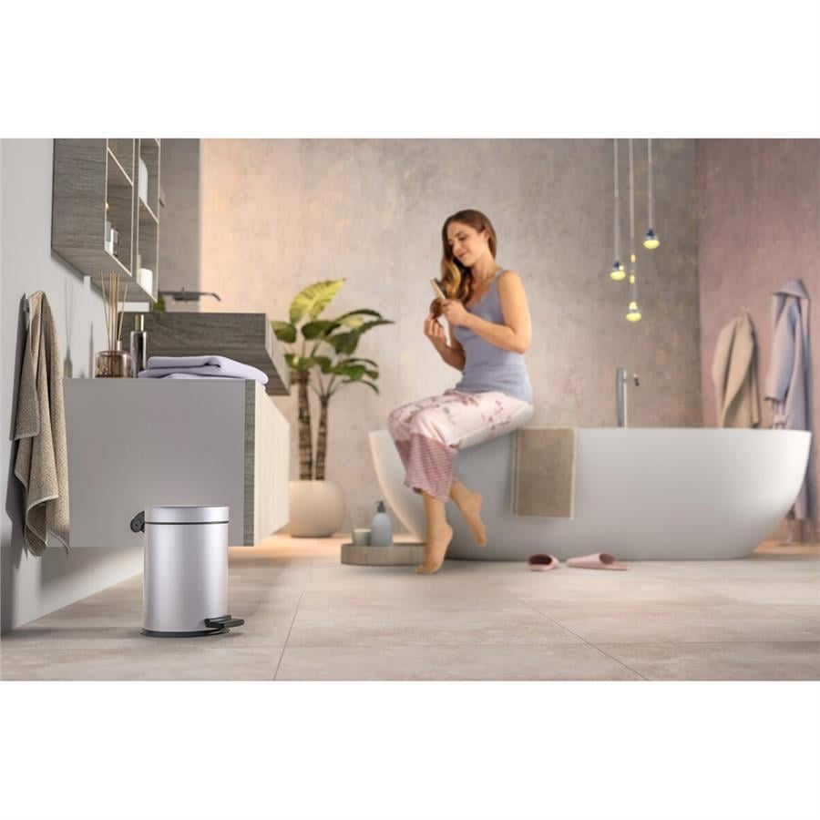 Hailo 4 Lt Paslanmaz Çöp Kovası