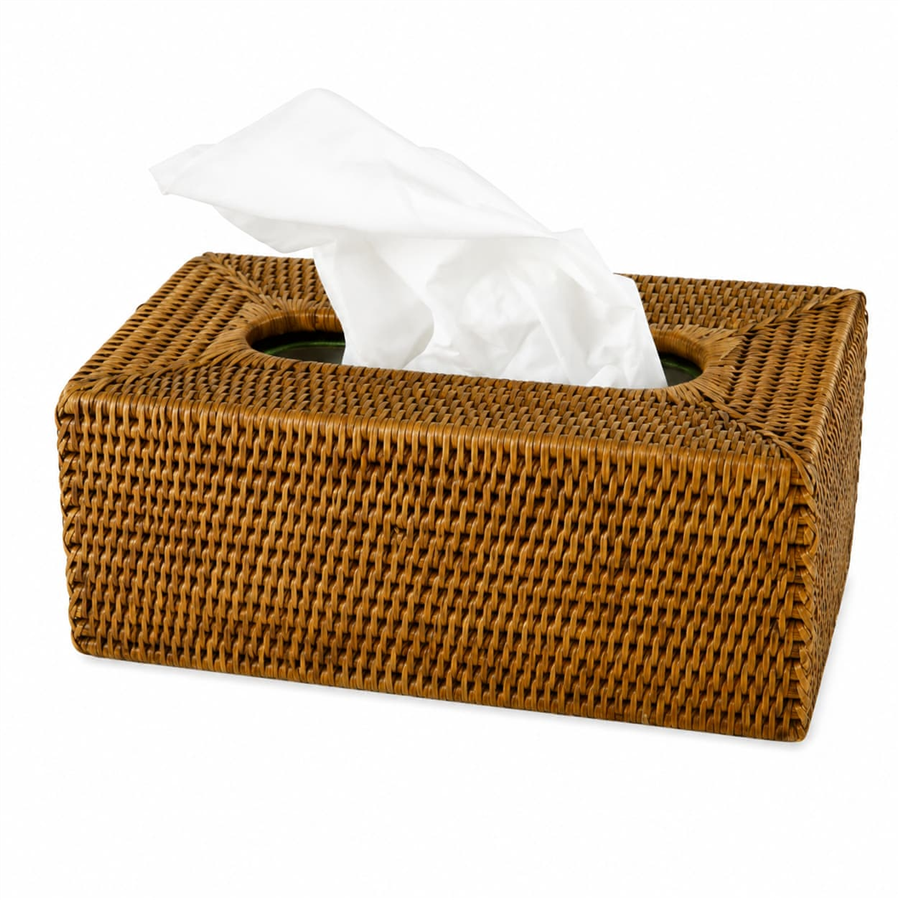 Hasır Yüksek Kleenex Kutusu Kahverengi