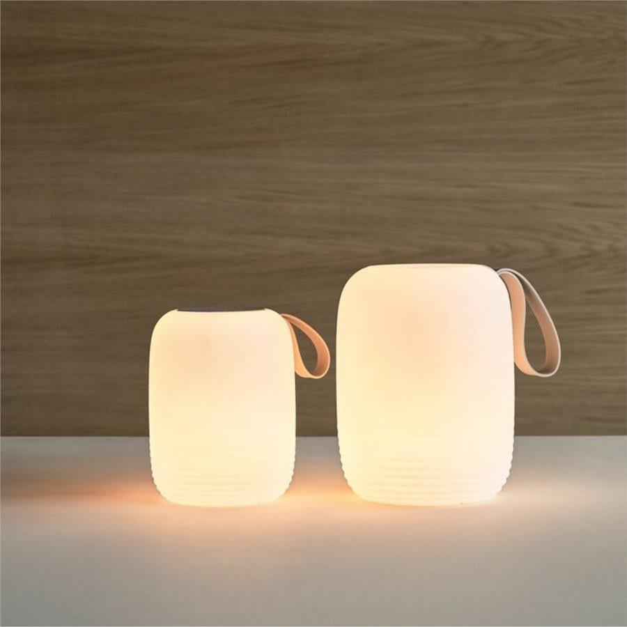 Hav Bluetooth Hoparlörlü + Led Lamba Beyaz/Kum 12.5 X 15.5 Cm