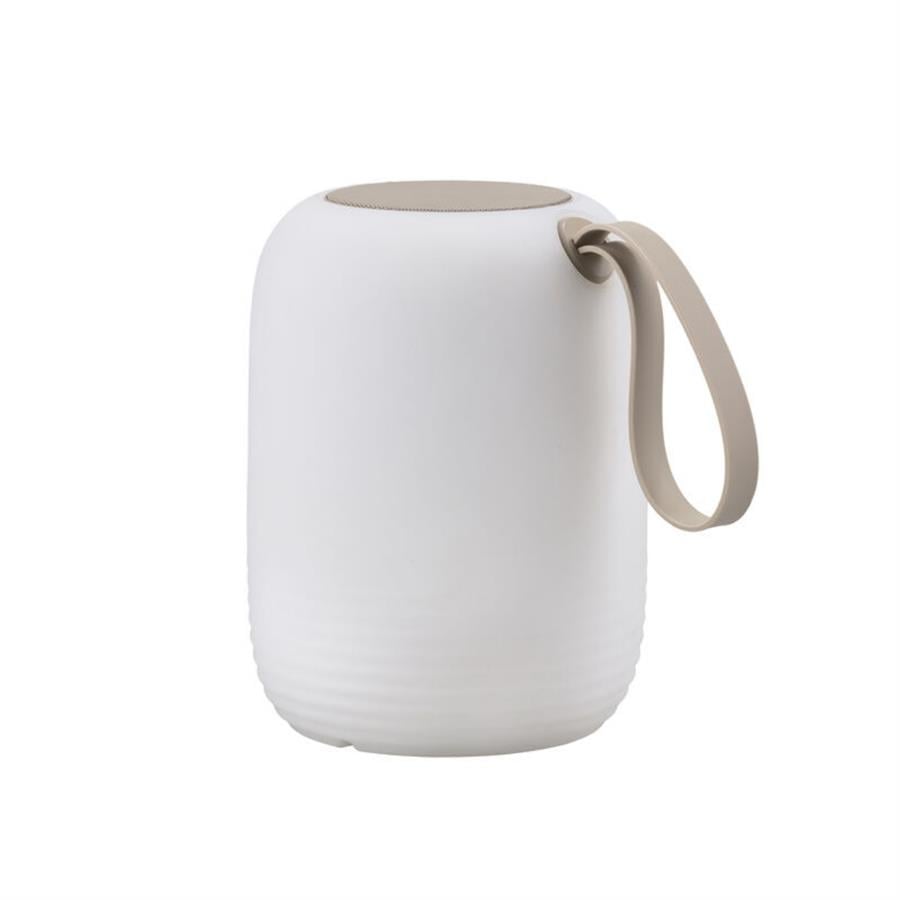 Hav Bluetooth Hoparlörlü + Led Lamba Beyaz/Kum 17,5 X 23 Cm