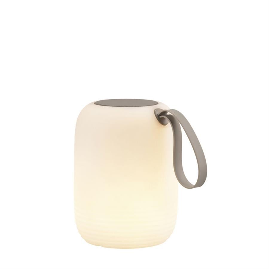 Hav Bluetooth Hoparlörlü + Led Lamba Beyaz/Kum 17,5 X 23 Cm