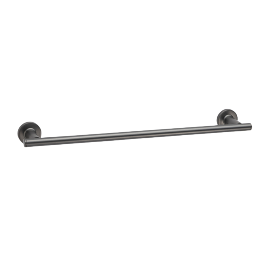 Hoop Duvara Montajlı Uzun Havluluk Füme Saten 32 cm