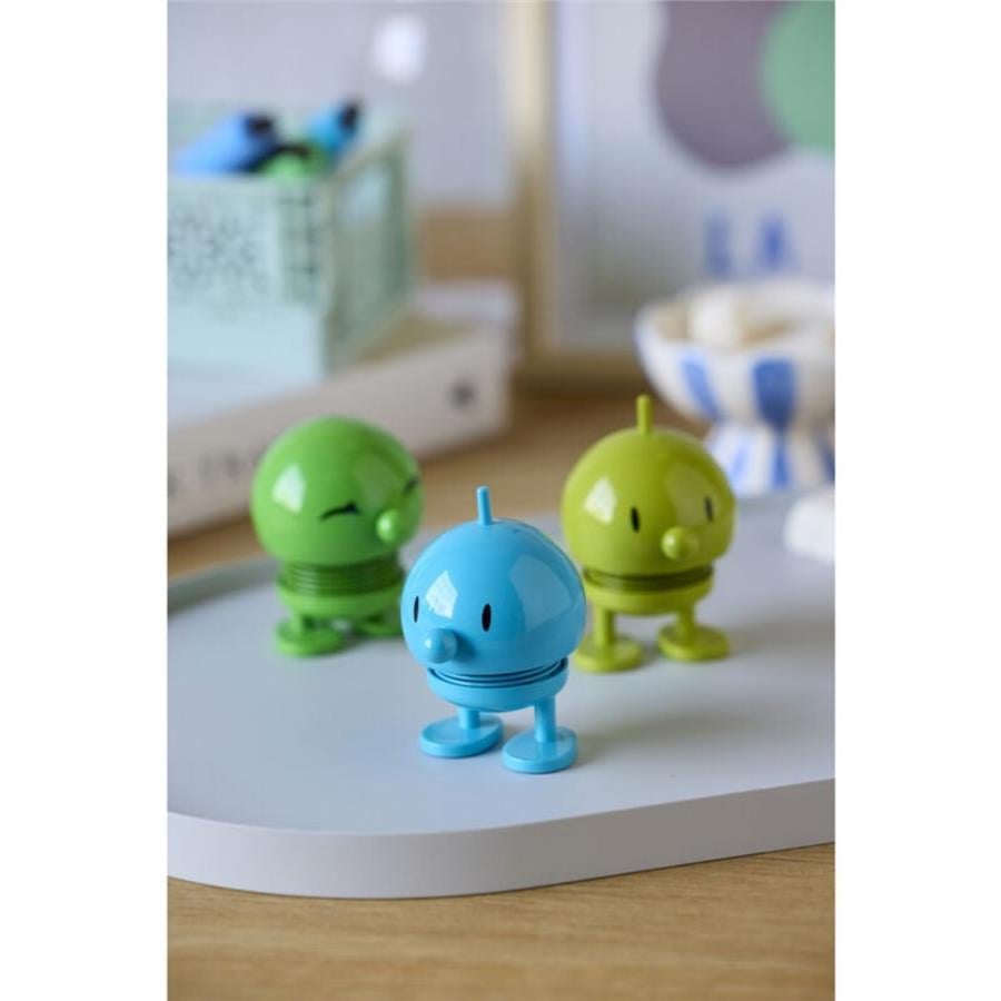 Hoptimist Bumble Sallanan Figür, Dekorasyon Small Turquoise 7,6 X 5,8 cm (Gülümse) 