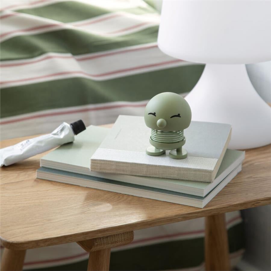 Hoptimist Soft Bimble Sallanan Figür, Dekorasyon Small Olive 6,6 X 5,8 Cm (Gülümse) 