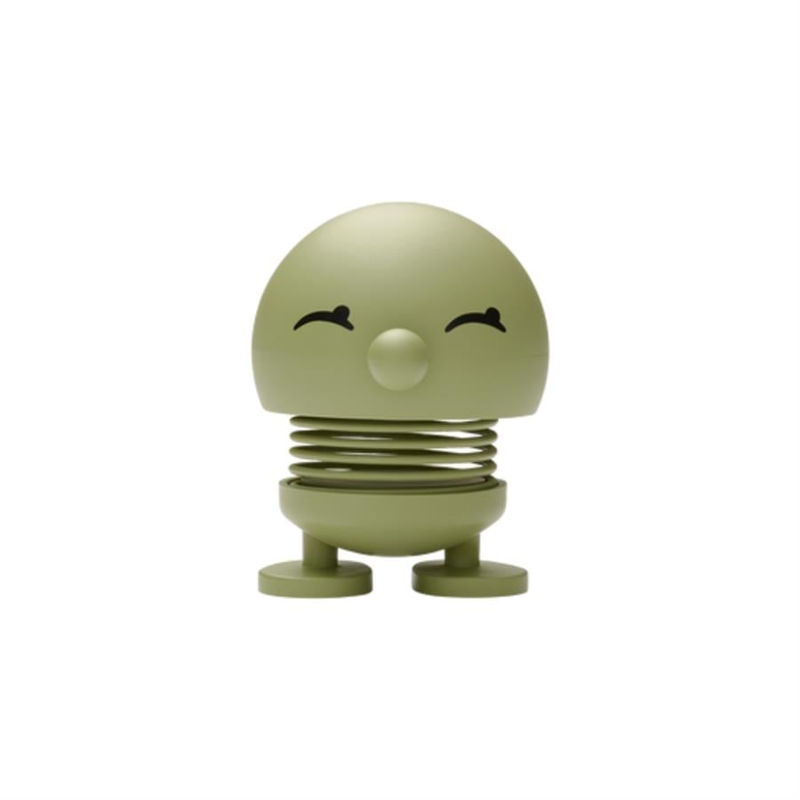 Hoptimist Soft Bimble Sallanan Figür, Dekorasyon Small Olive 6,6 X 5,8 Cm (Gülümse) 