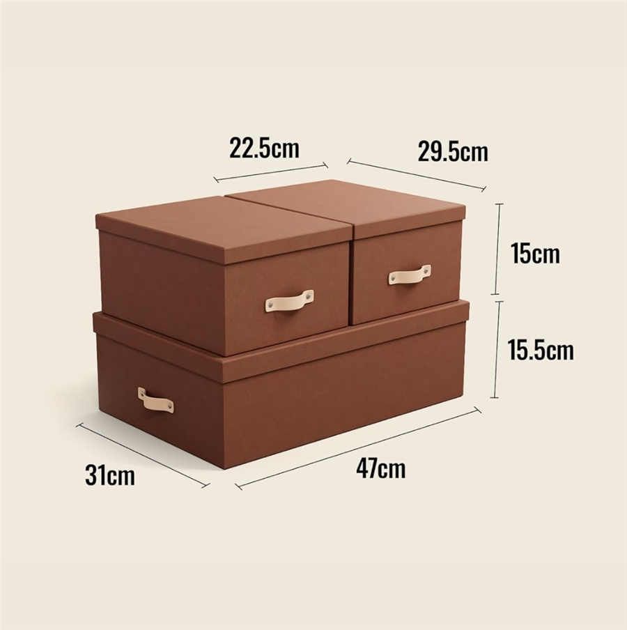 Inge 3’lü Kutu Set Tarçın