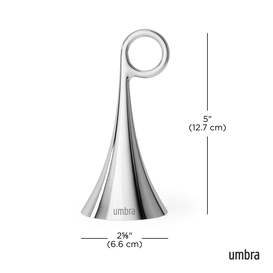 ISA Bell Dekoratif Çan Krom 13 cm