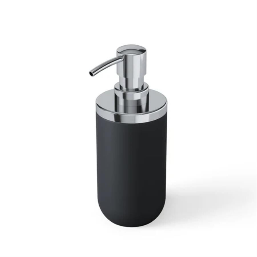 Junip Sıvı Sabunluk Krom/Siyah Renk 380 ml