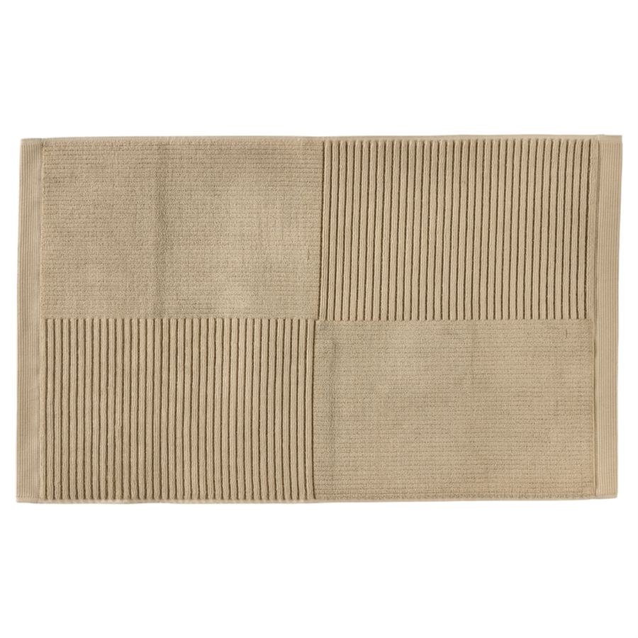 Klasik Banyo Paspası Camel Rengi 50x80 cm