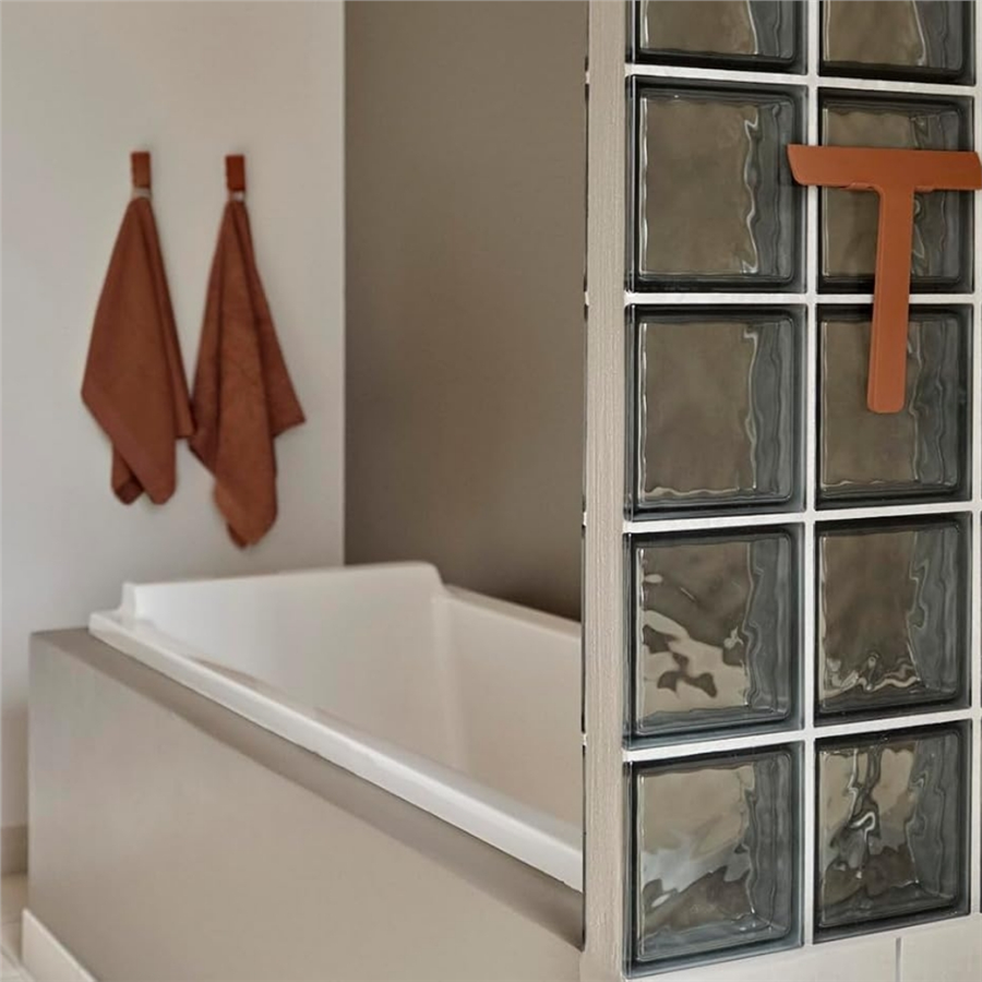 Klasik Yüz Havlusu Terracotta %100 Pamuk 30x30 cm