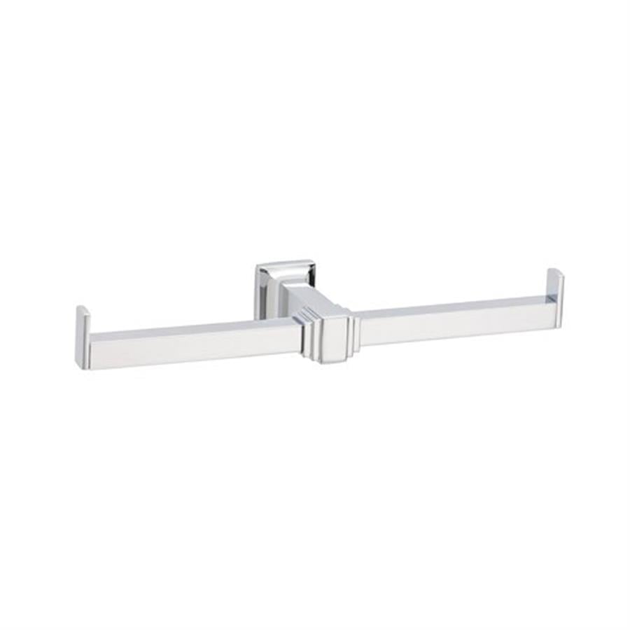 Kubıc İkili Tuvalet Kağıtlığı Krom Renk 44X76X268 Mm